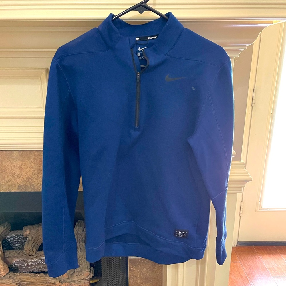 Nike Golf 1/2 Zip Pullover Navy Blue Men’s Size Small